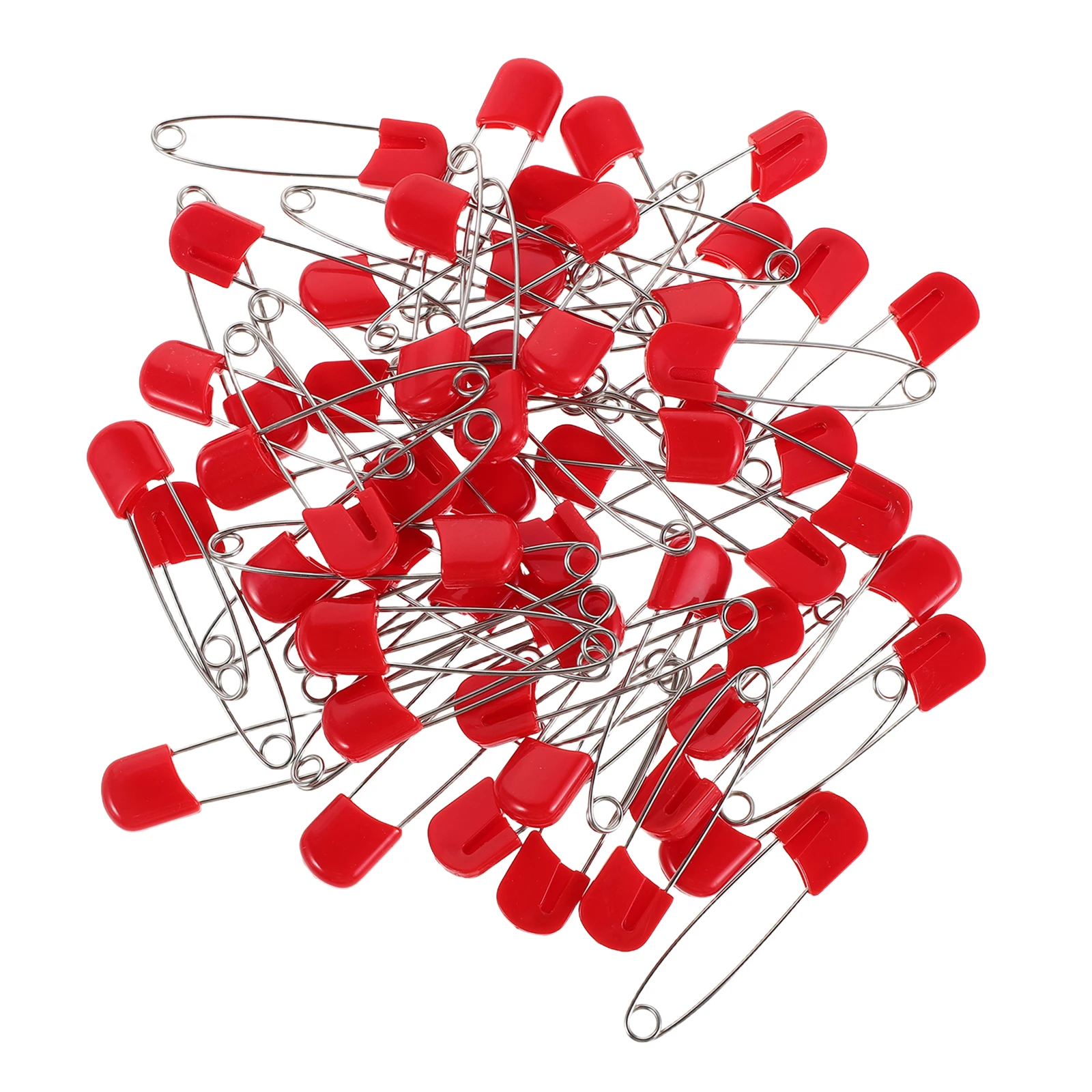 

100pcs Children Safety Pins Stainless Steel Large Safety Pin Clips For Skirts Blankets Clothing Diaper Craft Decoration