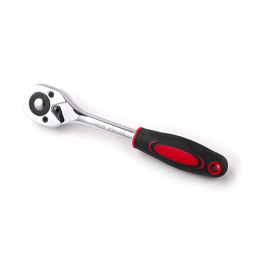 24 zähne 1/4 "Drive Quick Release Ratsche Steckschlüssel Hand Reparatur Werkzeug mit 8 stücke 5-12mm steckschlüssel – Detail 1