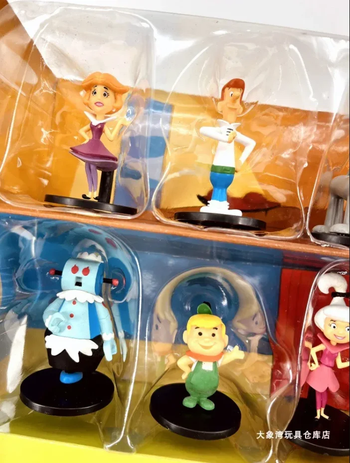 Original The Jetsons Family Action Figure Models Collection Ornaments Children Toys