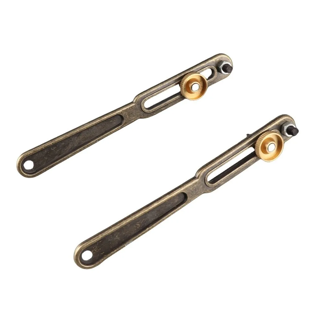 2Pcs Bronze Extended Copper Two Claw Watch Case Opener Metal Length 14.5cm Two Jaw Watch Back Cover Remover