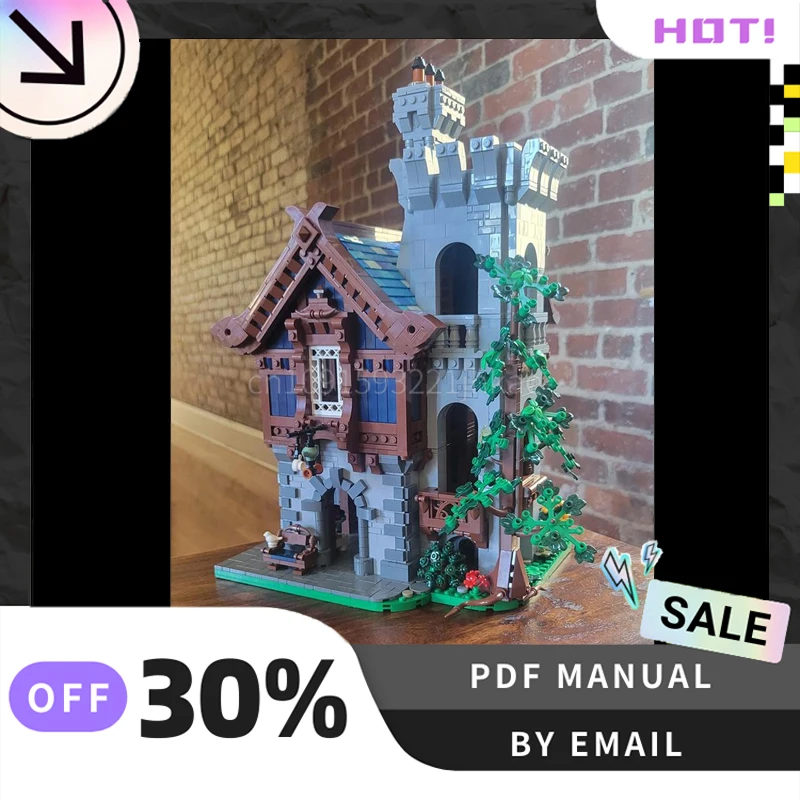 [5637PCS] Angepasst MOC Keramik Shop Kreative Bausteine Set STEM Pädagogisches Spielzeug Bau Modell Kit Geburtstag Geschenke