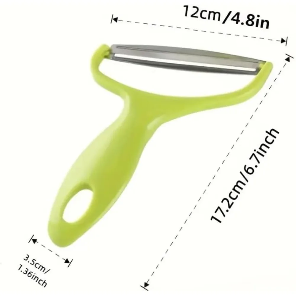 5Pcs Multi-Functional Stainless Steel Fruit and Vegetable Peeler and Grater - Perfect for Potatoes,Cabbage, Melons - Easy To Use