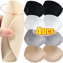 2/4pcs Bra Pads Soft Sponge Women'S Casual Bra Pad Sports Bikini Pads Yoga Bra Swimsuit Bralettes Nursing Bras Inserts Soft