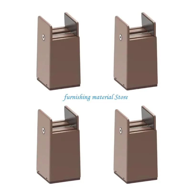 Y5GD Universal Plastic Cabinet Leg Supports Adjustable Rise for Stability Balance