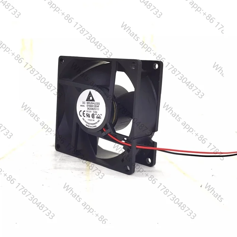 Tool PartsOriginal EFB0812EHF 8032 8cm DC12V 0.68A double ball bearing server cooling fan