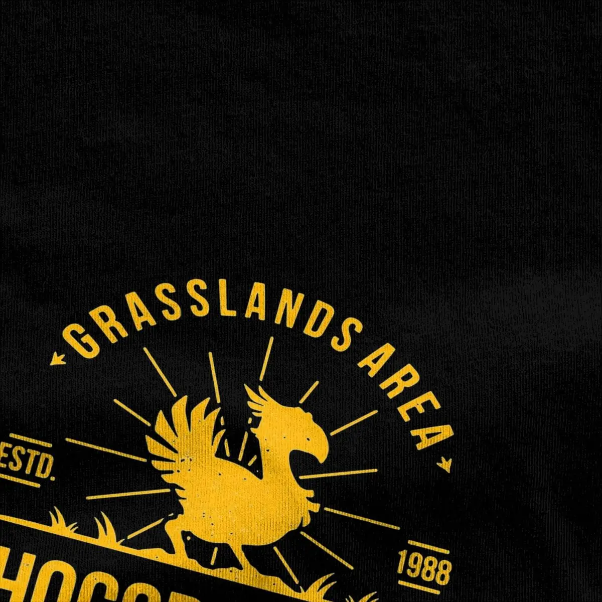 Chocobo Farm Final Fantasy T-Shirt Unisex Cotton Clothes Vintage Video Game O-neck Short Sleeve