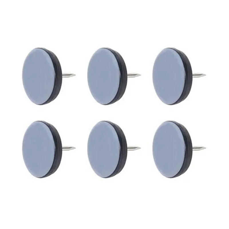 20 Pcs Furniture Slider Pads With Nail Feet Furniture Moving Gliders Mover Floor Protector