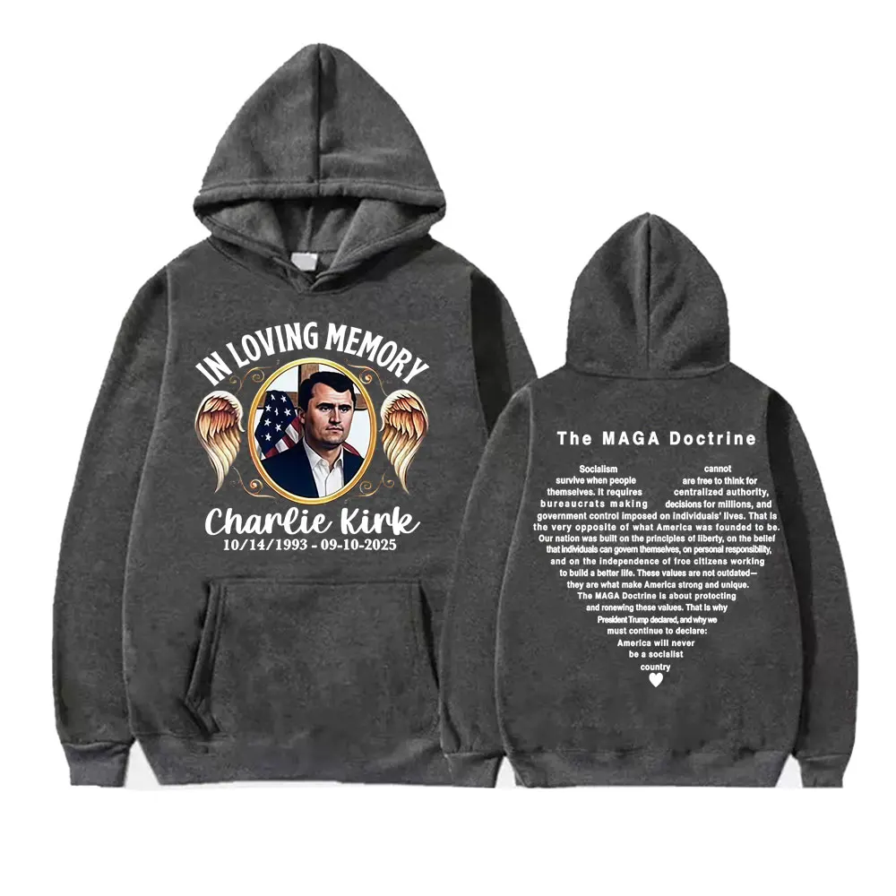 في الذاكرة المحبة تشارلي كيرك نظر ماغا هوديس الرجال النساء موضة القوطية الرجعية بلوزات عالية الجودة الصوف البلوفرات #3