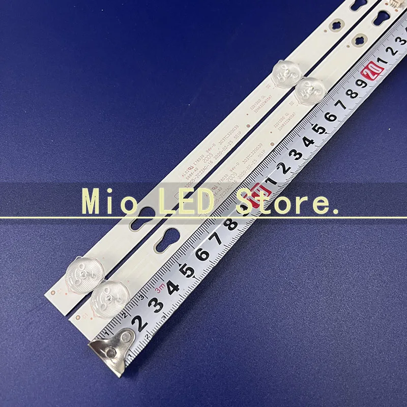 Imagem -04 - Led Backlight Strip Lâmpada para 32s6500s 32d1200 32s5300 32s6500 Pvt32d12 Tc32fs500b 32fs500b 32hr332m05a7 v2 Novo 40 Pcs