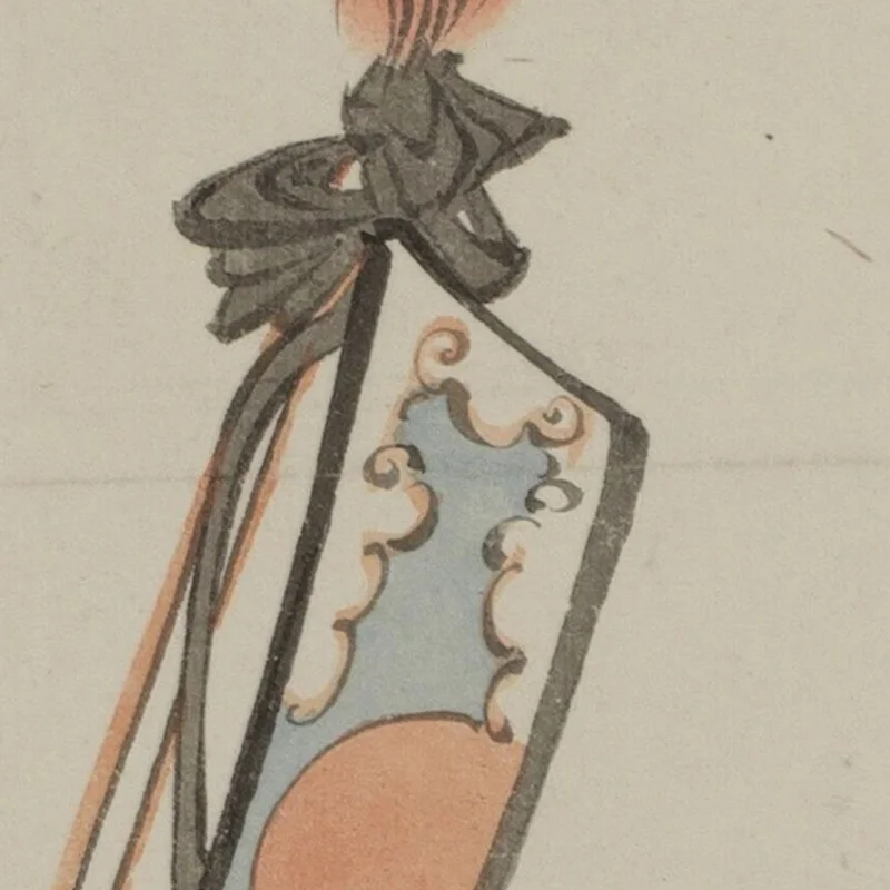 Qing Pu Ru's "Zhong Kui Chao Que" is a high-definition Xuan paper replica decorative painting from the Museum of Ancient Chinese