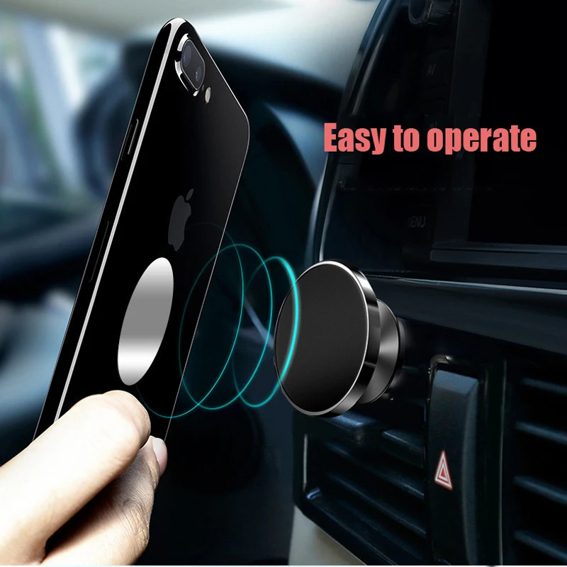 Car Phone Holder Air Vent Clip Mount Multifunctional 360° Rotatable Embed Auto GPS Cell Phone Stand Holder For Mobile Mount