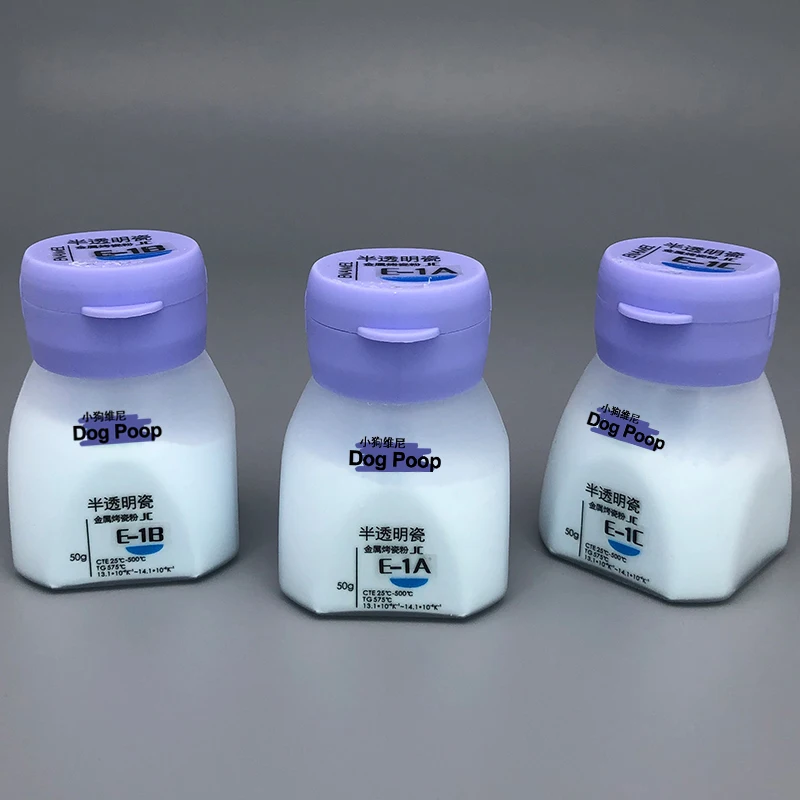 بودرة خزفية معدنية من السيراميك لبراز الكلاب ، معجون PFM ، مينا عاج معتم ، مختبر أسنان شفاف ، JC BOND WO ، 50 جم #6