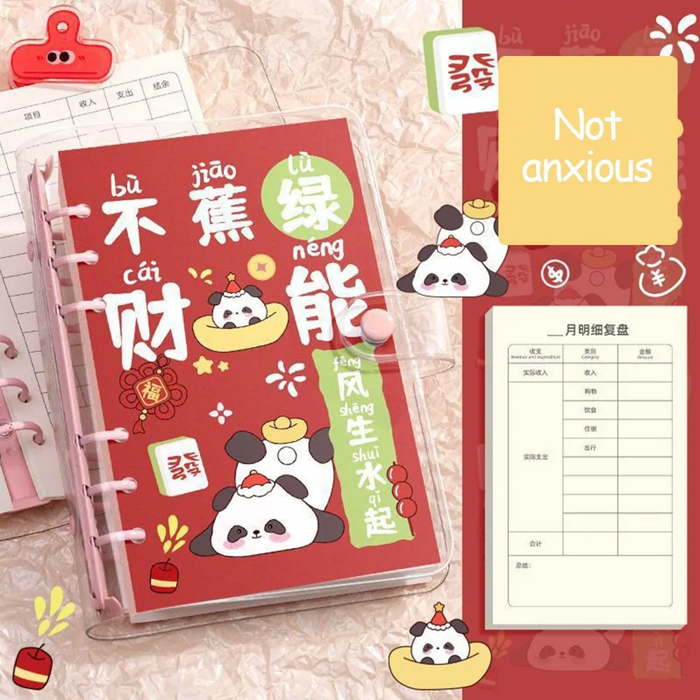 Save Money Envelopes Money Saving Challenge Large Capacity PVC Savings Binder Waterproof Portable Savings Challenges Book