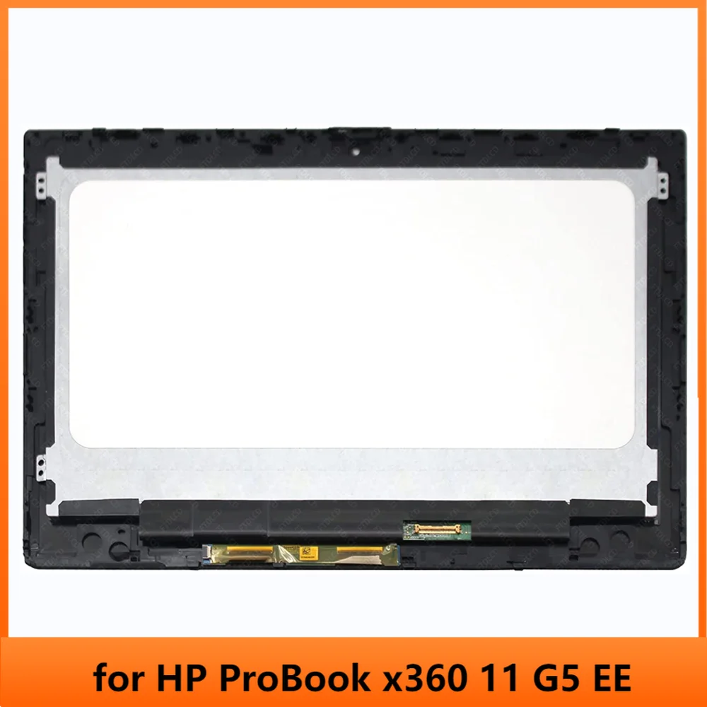 

11.6 inch Replacement for HP ProBook x360 11 G5 EE HD WXGA 1366x768 LCD Display Touch Screen Digitizer Assembly Bezel