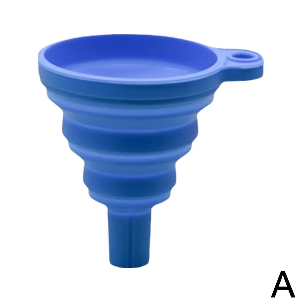 Car Foldable Fuel Funnel Portable And Motorcycle Fuel Funnel Funnel Tools Oil Automotive Filter Supplies Separatory Anti Fu C3E2