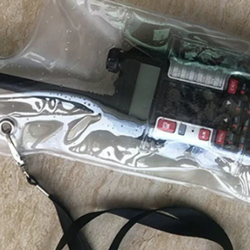 

Портативный водонепроницаемый непромокаемый чехол для рации Baofeng, защитный чехол для двусторонней радиосвязи