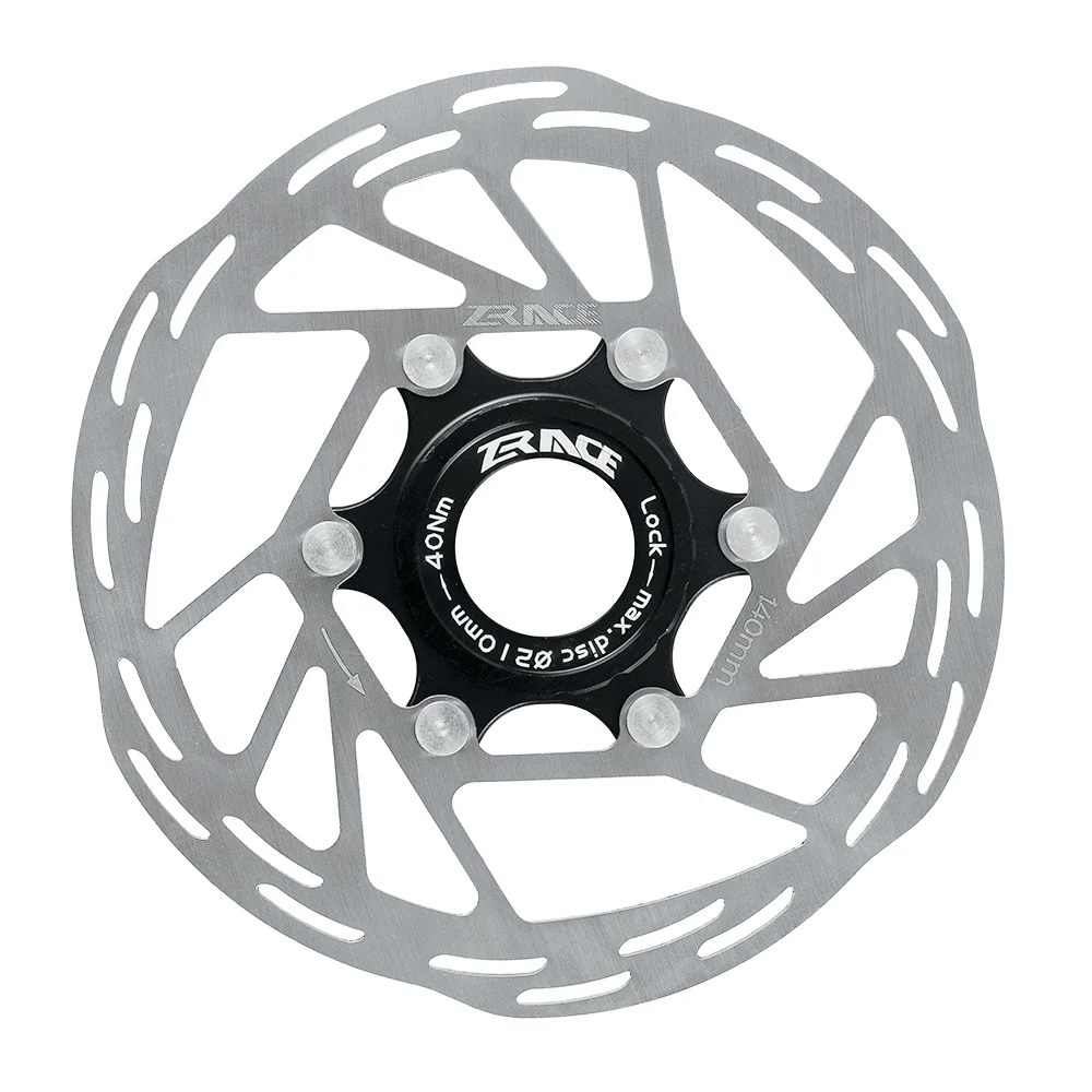 ZRACE Center Lock Brake Disc Rotor Strong Heat Dissipation Floating 140/160/180/203, for MTB / Road