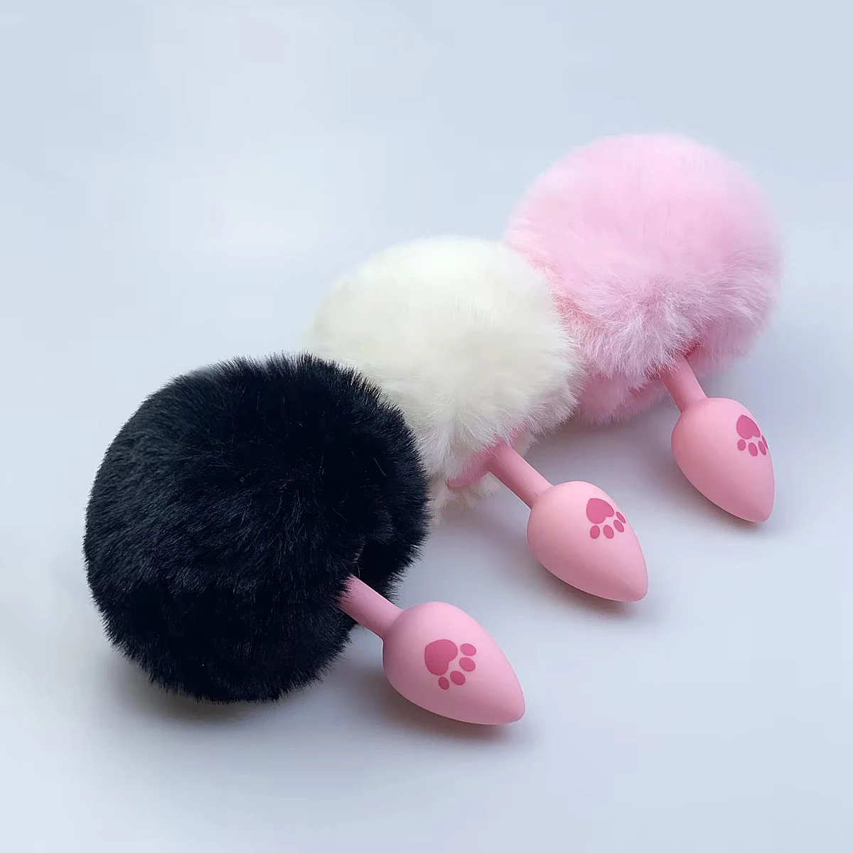 Sexy Rabbit Anal Plug Tail Silicone Anal Toys For Women Men Butt Plug Small Tail Cat Rabbit Anal Plug Cosplay Sex Toys For Adult