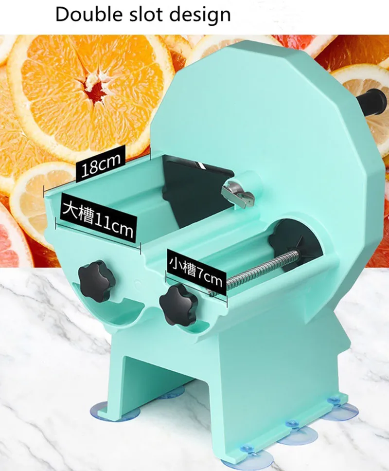 Household Multi-function Cutting Slicer Fruit and Vegetable Slicer for Lemon Potato Ginger Chip Slicer Machine