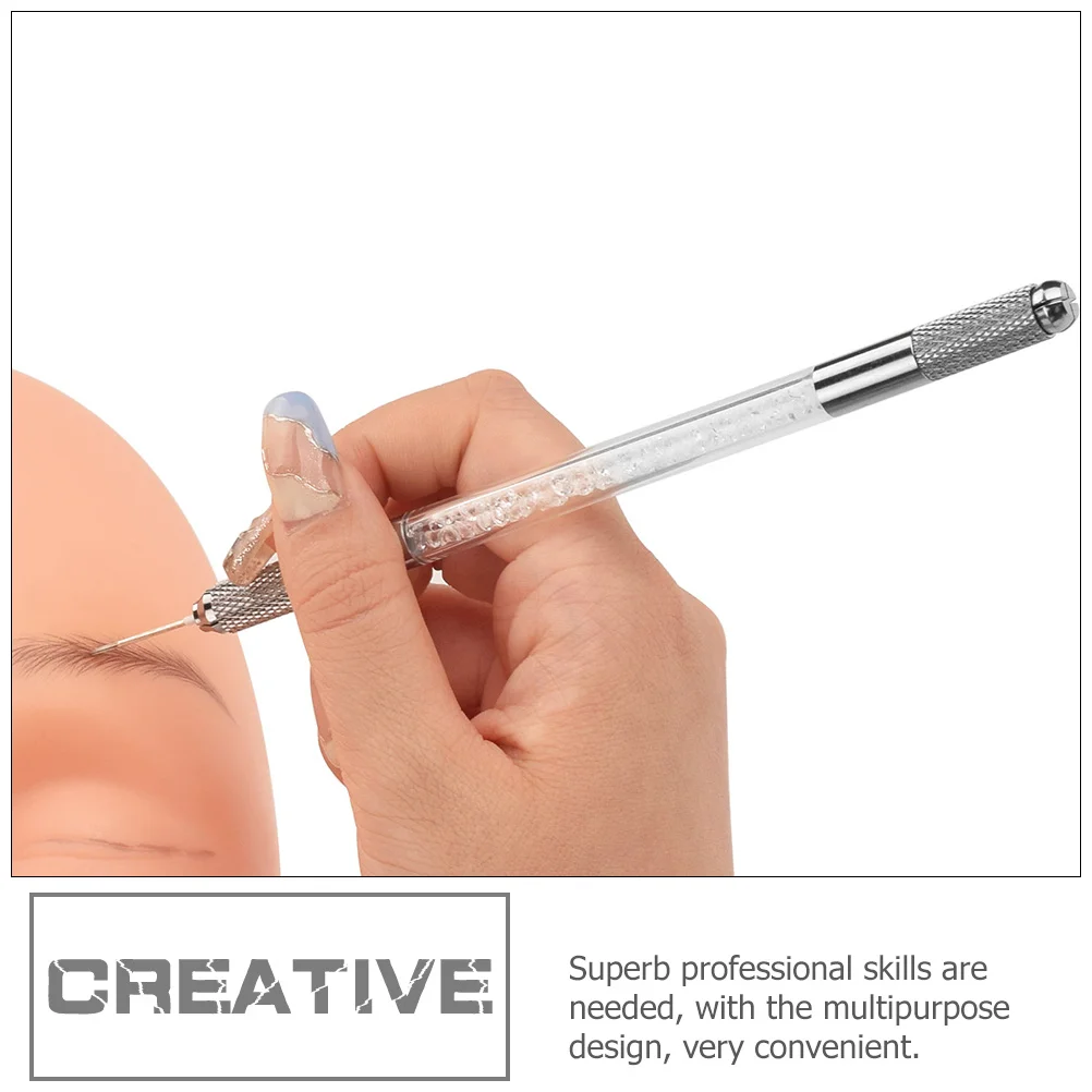الاكريليك الحاجب قلم الوشم Microblade إبرة حامل Microblading القلم أداة الوشم المهنية لاستخدام الصالون #5
