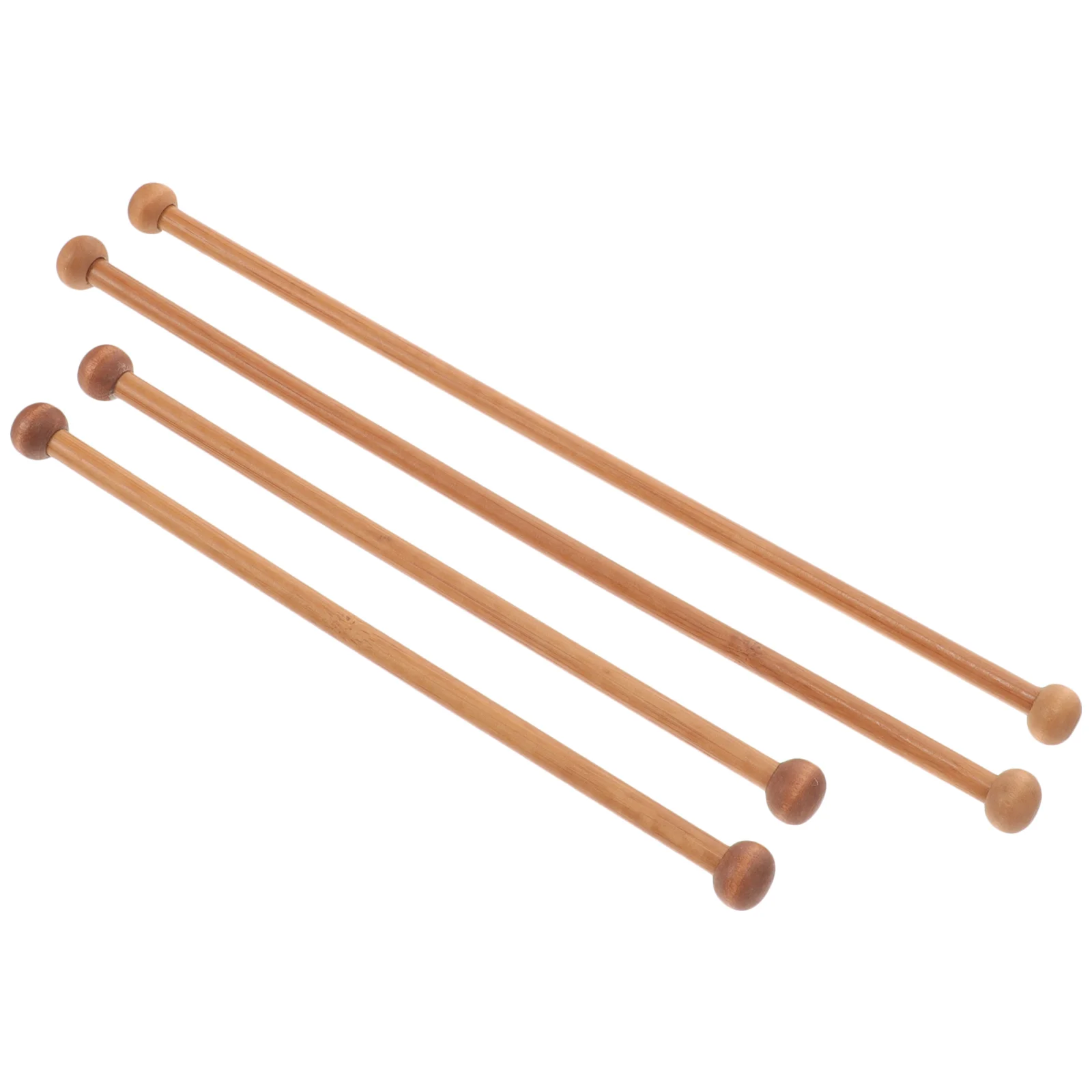 

4 Pcs Clothes Hanging Rack Braided Rod Tapestry Poles Round Stick Weaving Item Hanger Wood Rods Quilt for Wall Display