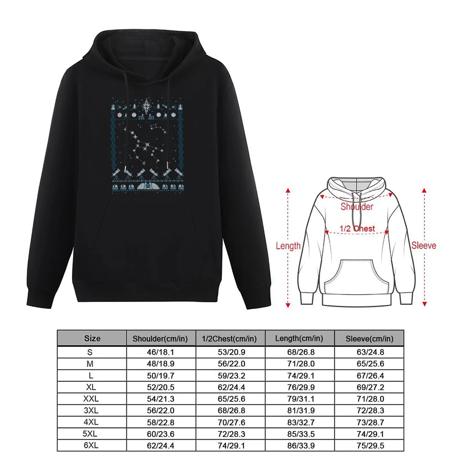 Ugly Astronomy Sweater Pullover Hoodie male clothes men's winter sweater autumn clothes autumn new products oversized hoodie