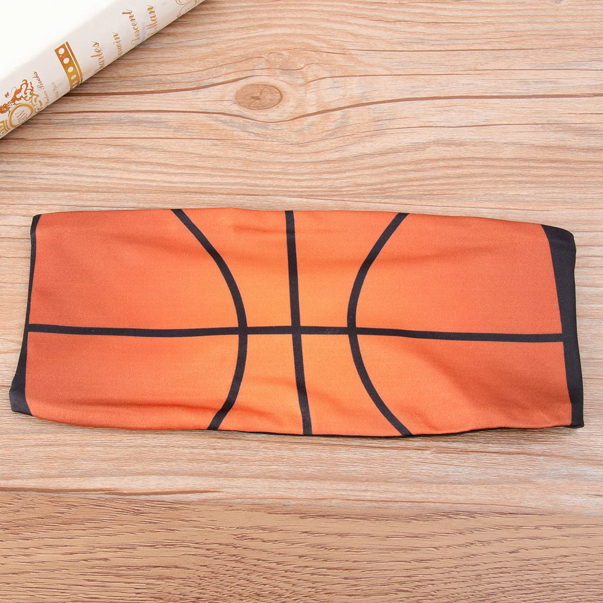 كرة السلة الحجاب البرتقالي سريعة الجافة الشعر الأطواق امتصاص العرق ممارسة عقال غرامة اتقان هدية أنيقة