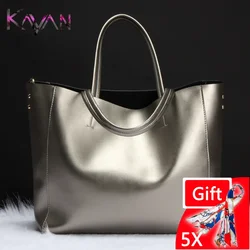 Fashion Women Handbag Genuine Leather Ladies Shoulder Bag Female Purse Tote Large Capaity Hand Bag Crossbody Bag