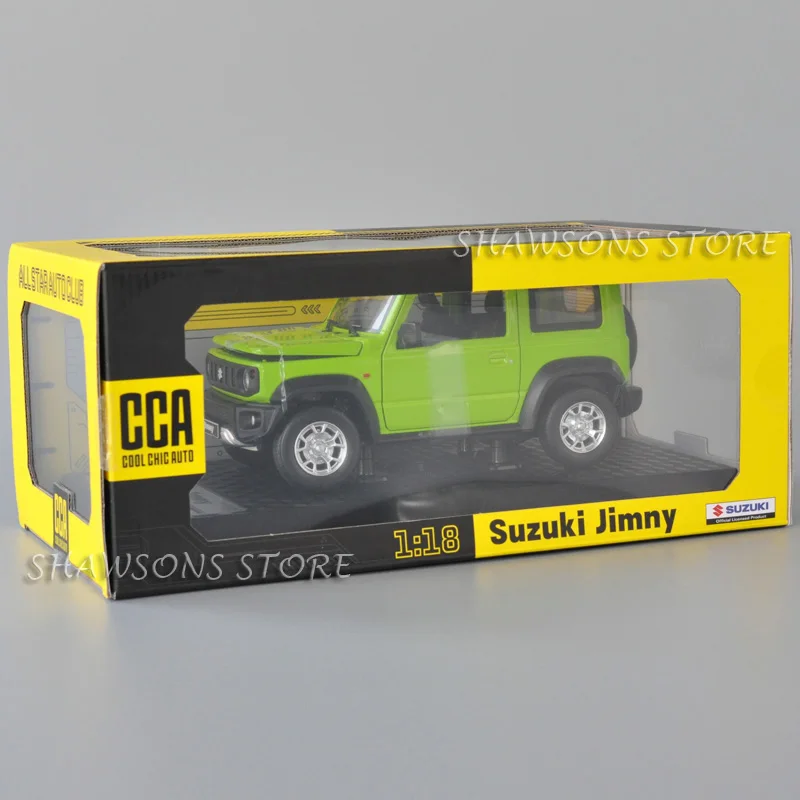 

1:18 Scale Diecast Metal Model Car Toys Suzuki Jimny SUV Miniature Replica With Sound & Lights In Original Box