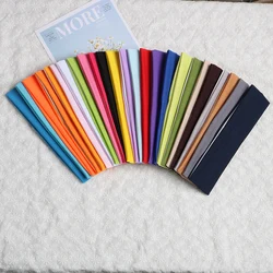 25pcs/lot Fashion Sport Yoga Headband Wide Elastic Hair Bands Running Fitness Headwear Women Turban Head Warp Hairband Sweatband