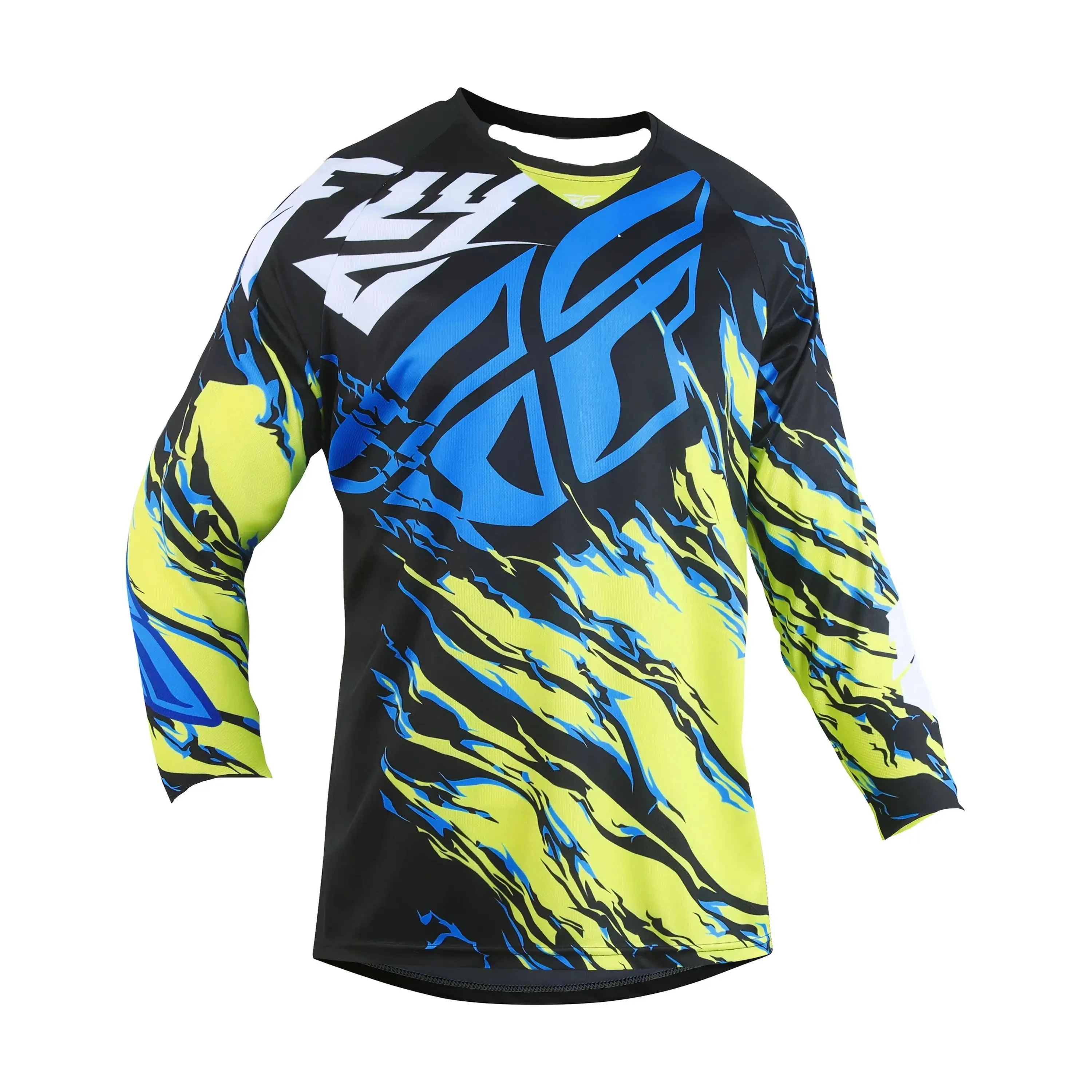 LANGÄRMELIGES T-SHIRT FÜR HERREN MOUNTAINBIKE MOTOCROSS RADJERSEY MOUNTAIN BIKE CAMPING OUTDOOR FISHING TOP LOSE