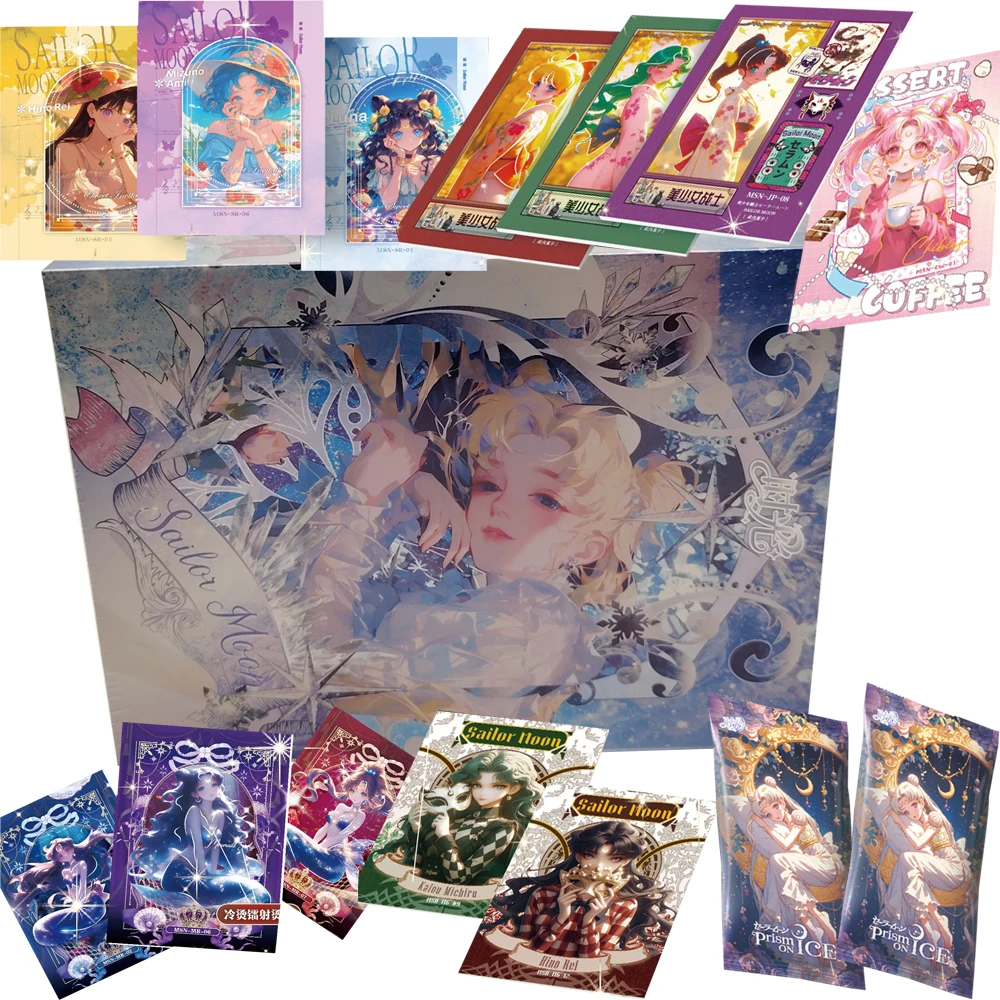 Japanese Popular IP Anime Sailor Moon Rare Collection Card Highly Beloved Cartoon Characters Practical Exquisite Cards Fun Gifts