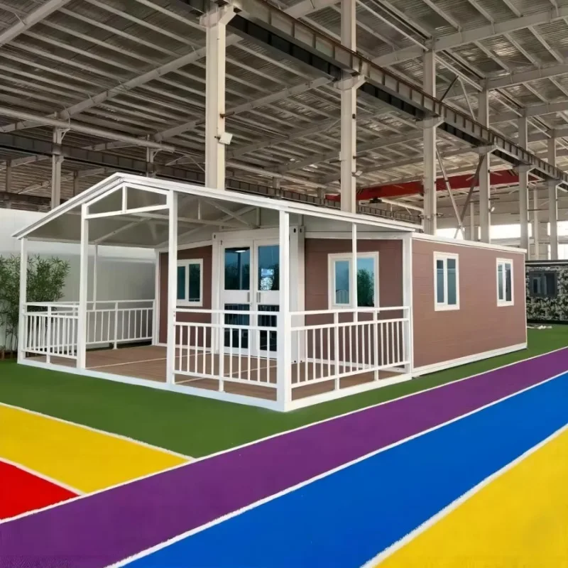 Portable Container House Office Casas Prefrafricadas Contenedor Modulares 3 Bedroom Folding Container House for Sale Custom