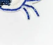 

Bead Coconut Tree Crab Pendant Hanging Rope Patches Bag Lanyard Patch Beading Applique Bag Patch Lanyard Accessories