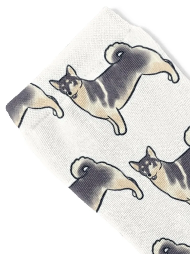 Cute Swedish Vallhund illustration Socks tennis sports stockings Designer Man Socks Women's