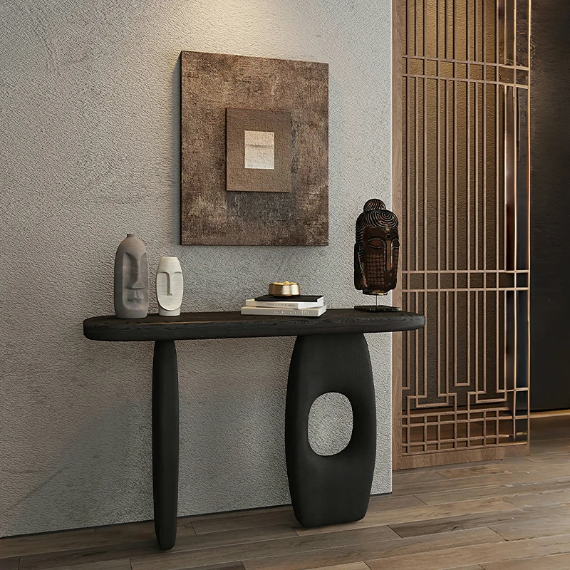 طاولات وحدة تحكم بتصميم موفر للمساحة، طاولة وحدة تحكم بسيطة ممتازة، أثاث غرفة المعيشة Mesita Recibidor De Entrada #1