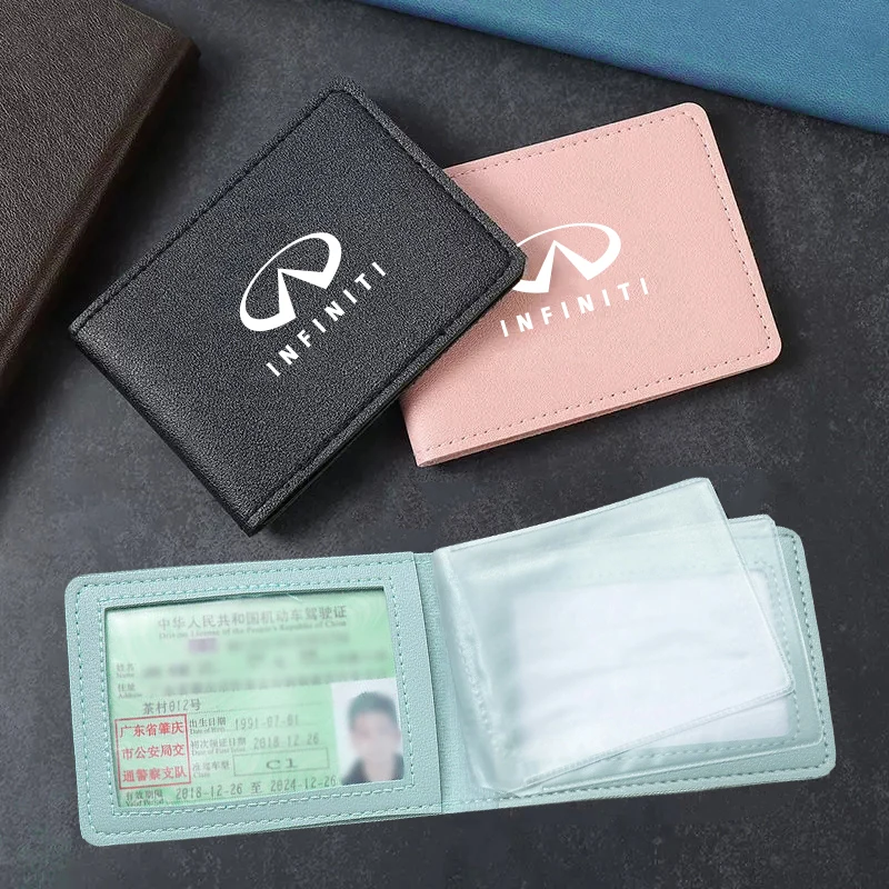 1 шт., автомобильная эмблема, Обложка водительского удостоверения для Infiniti Q50 FX35 Q30 G37 Q70 QX70 Q60 QX50 QX60 QX80 QX30 JX35