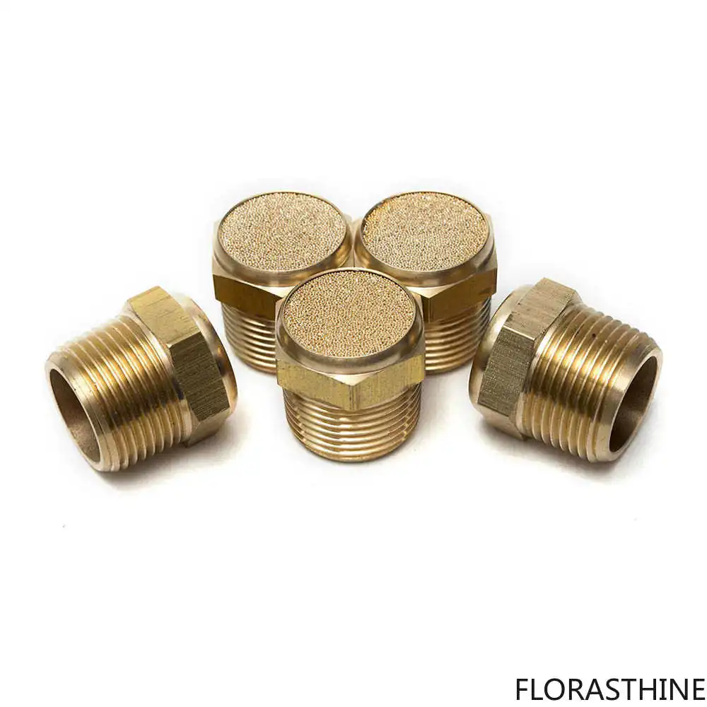Good Pneumatic Sintered Bronze Air Breather Vent Muffler 1/8