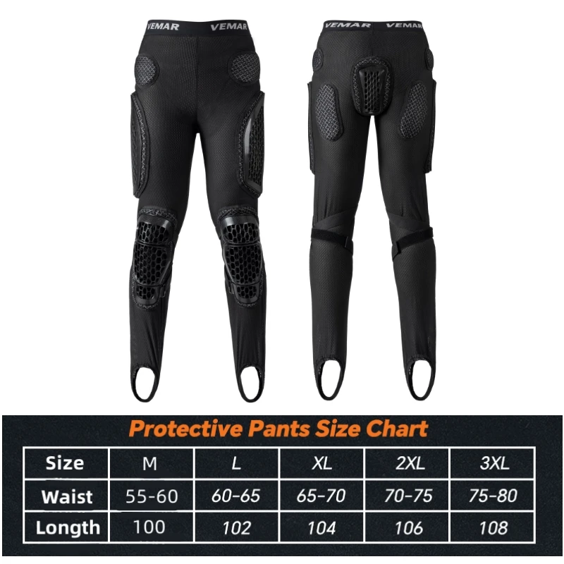 

Motocross Motorbike Off-Road Pants Motorcycle Protection Gear Padding Pants CE Certified Cycling Pants