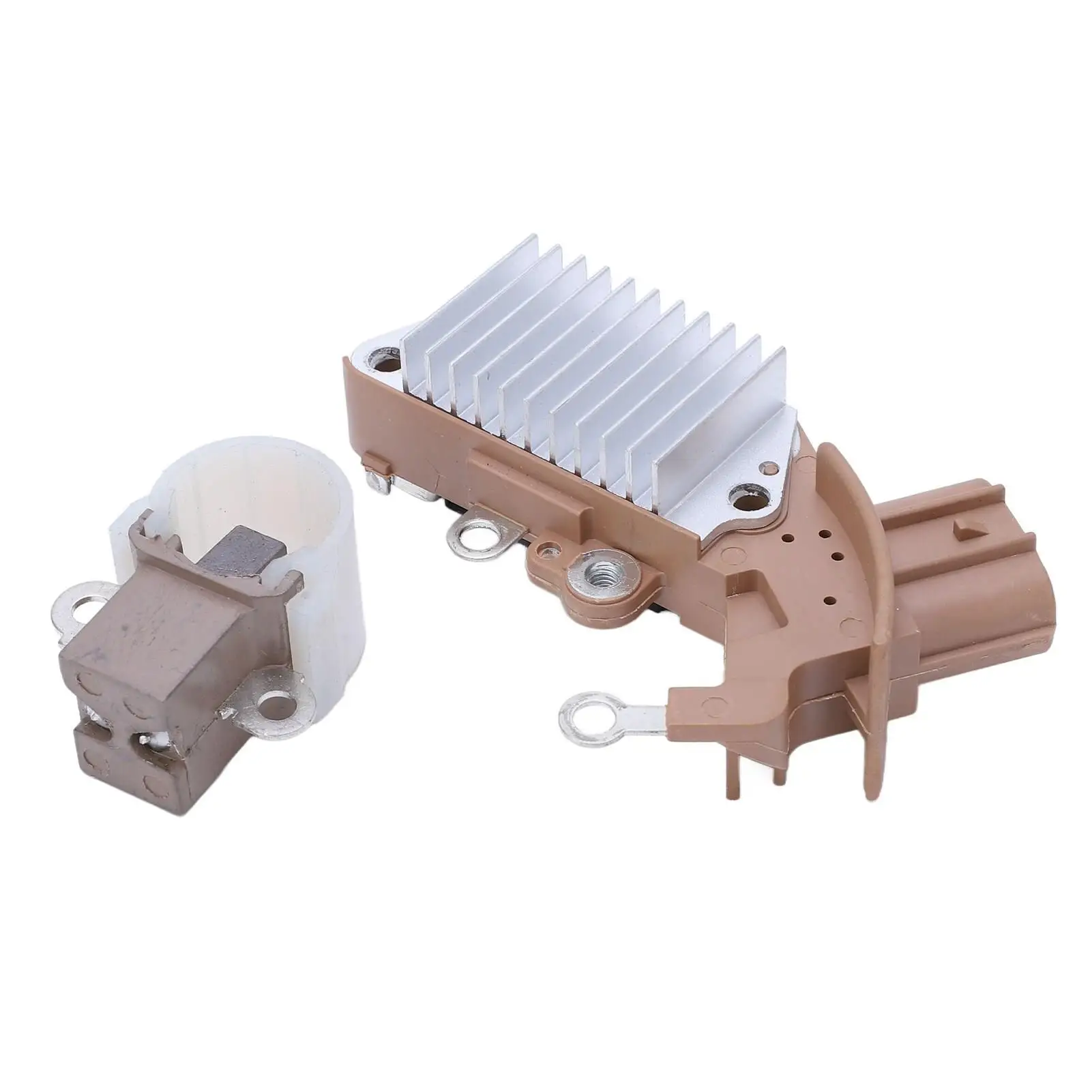 1260001810 Simple Installation Alternator Regulator Brush Holder Set Aluminium Alloy Professional High Strength for car