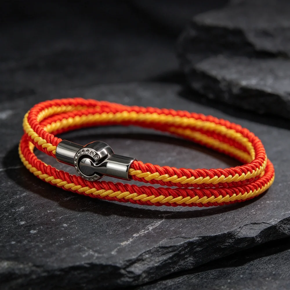 Noter Unique Cord Bracelet For Men Women Premium Selected Handmade Braided Fabric Multiple Colors Sizes Available Versatile