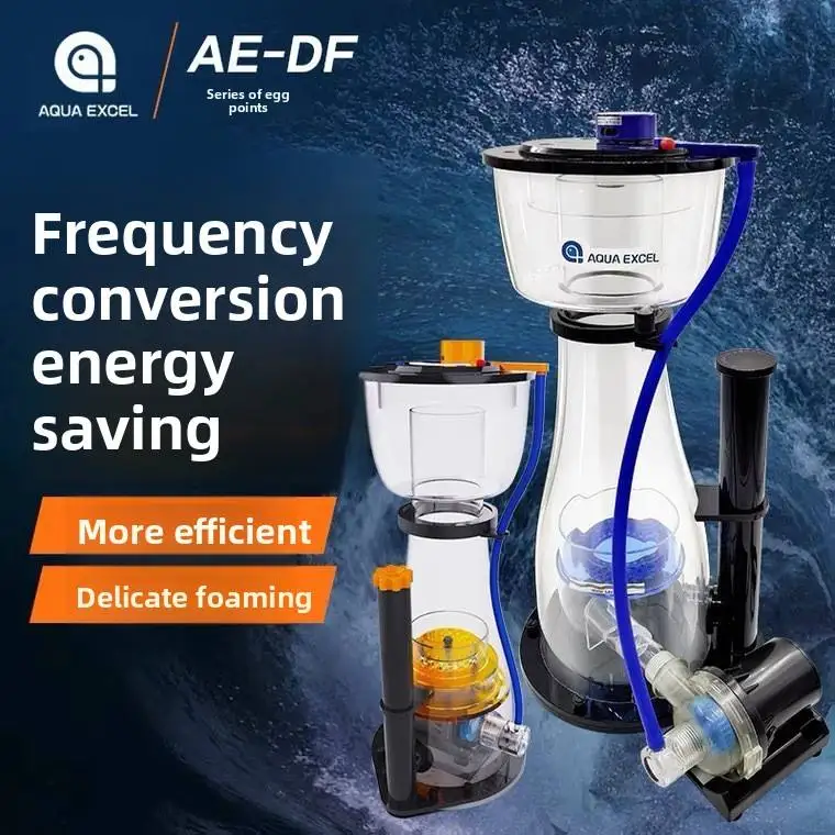 

AE DF180 110-240V 29W DC Protein Skimmer With DC Pump External Sump Skimmer With Anti-overflow For 132 Gallons 500L Reef Tank