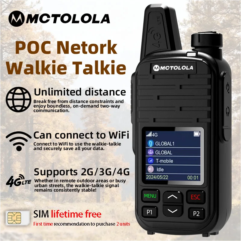 ricetrasmettitore-portatile-motolola-sim-con-controllo-remoto-wireless-gratuito-a-vita-4g-bluetooth-wifi-attrezzatura-per-campeggio-ed-escursionismo-all'aperto