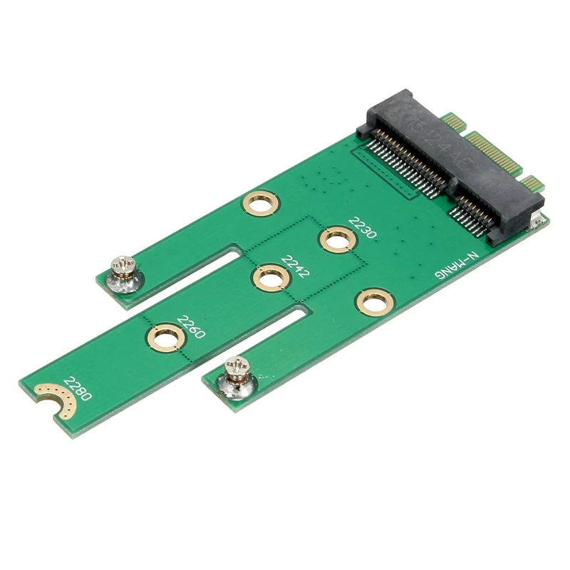 ABAN Msata PCI-E 3.0 Ssd To Ngff M.2 B Key Sata Interface Adapter Card