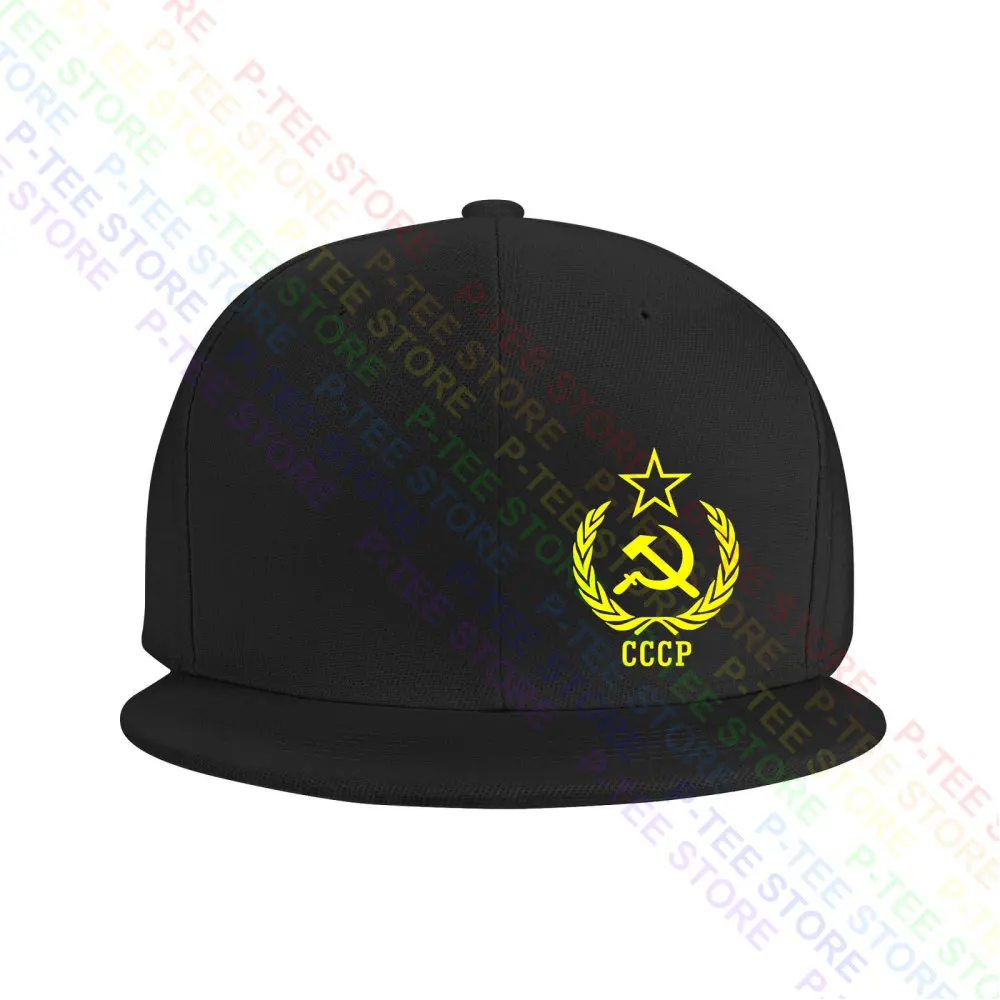 Russia Cccp Soviet Union Hammer And Sickle Communist Socialist Emblem Baseball Cap Snapback Caps Knitted Bucket Hat