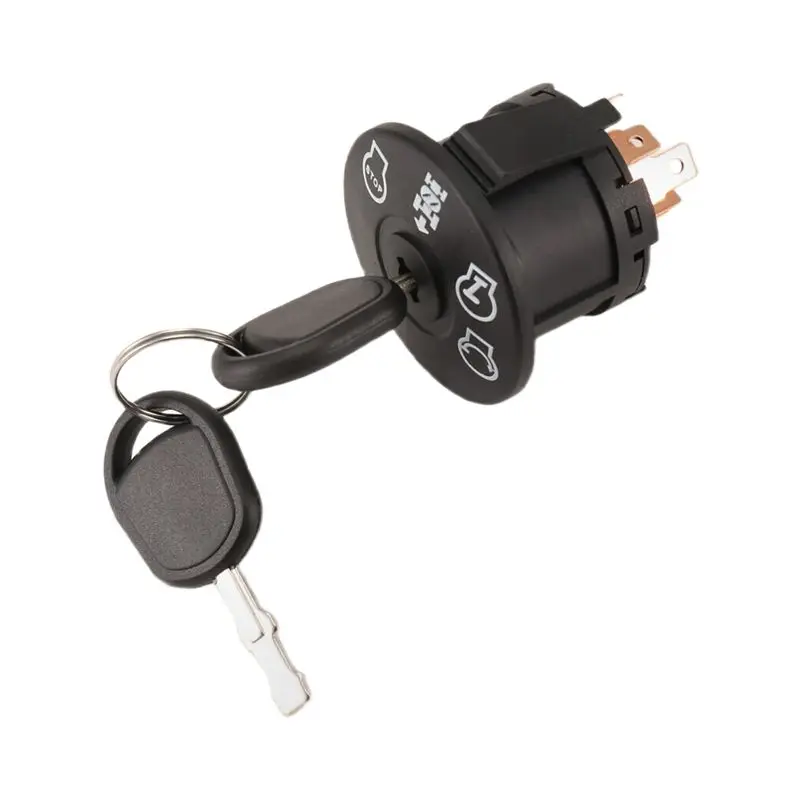 AEE5-Ignition Switch 4 Position With Key For Riding Lawn Mower Tractor 193350 532193350