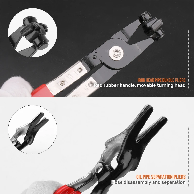 Car Auto Interior Disassembly Tools Car Pry Clip Professional Car Repair Installation Pliers Upholstery Remover Hand Tool Sets