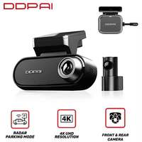 DDPAI Dash Cam N5 Dual Front and Rear 4K Ultra HD Resolution Dash Camera Car DVR Al Base Radar NightVIS ADAS GPS Auto record
