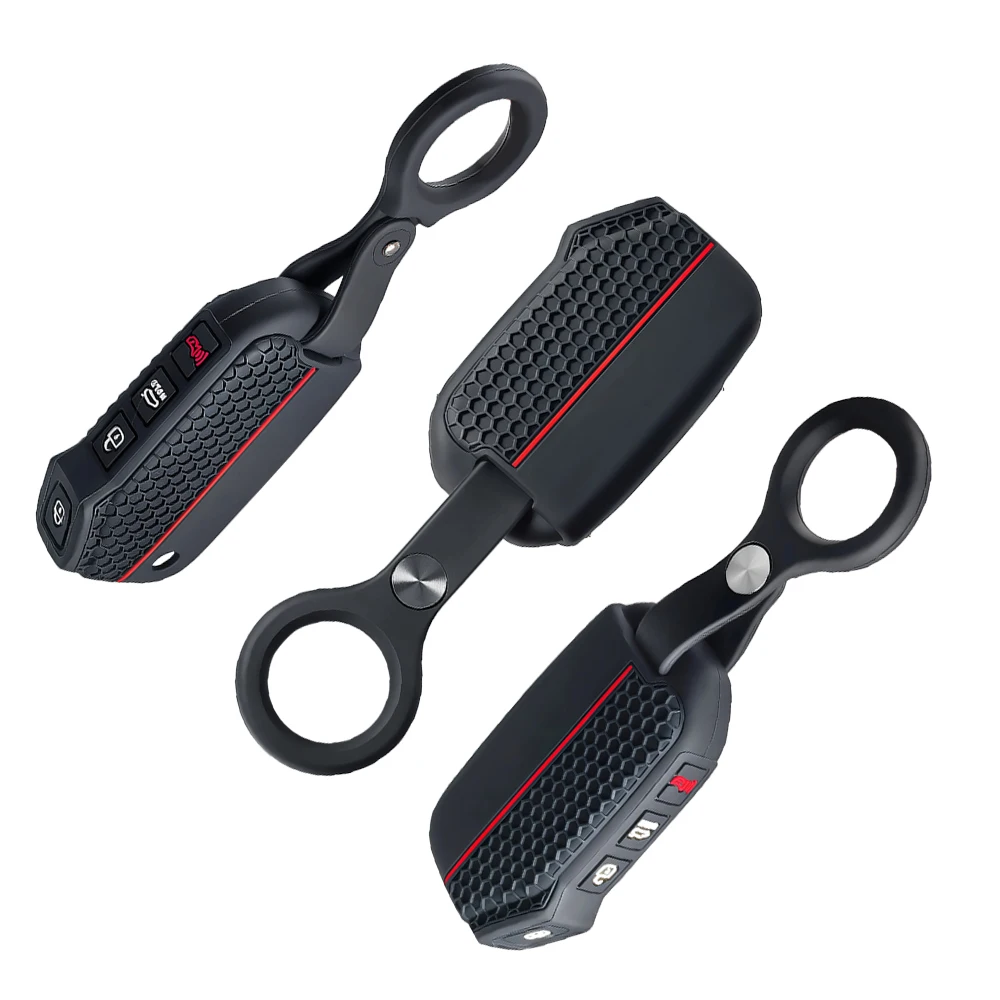 4 Button Silicone Car Flip Key Case Cover Shell For Kia Sportage Ceed Xceed Sports K5 Seltos 2019 2020 2022 2023 Accessories
