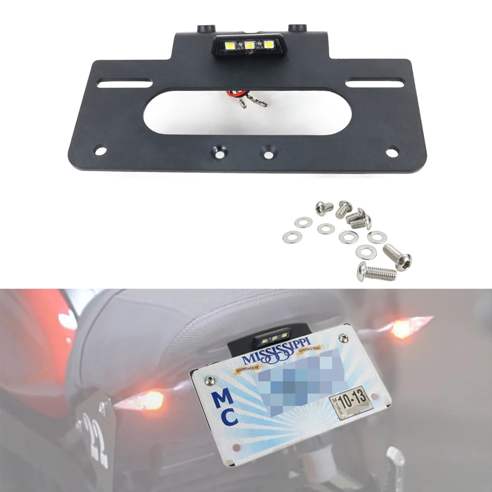 

Motorcycle Rear Tail Tidy Fender Eliminator License Plate Holder Bracket For Yamaha XSR900 2016 2017 2018 2019 2020 2021 XSR 900